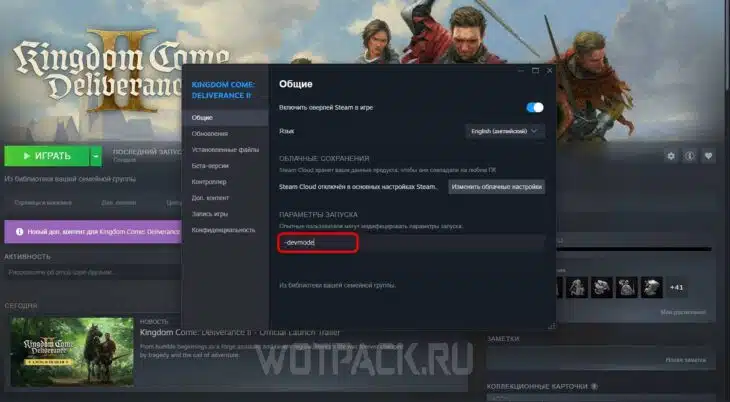 Читы и коды в Kingdom Come Deliverance 2
