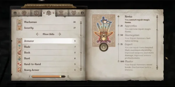 Как чинить экипировку в The Elder Scrolls 4: Oblivion Remastered