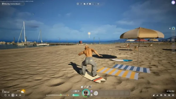 InZOI: как освоить серфинг