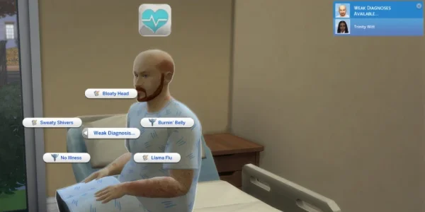 Как правильно определить и вылечить болезни симов в The Sims 4