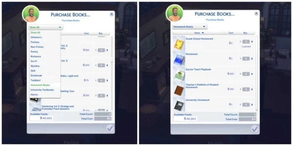 Как вернуть потерянное домашнее задание в The Sims 4
