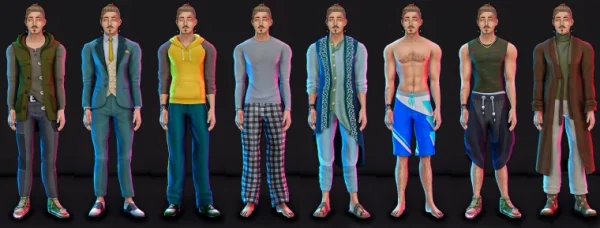 The Sims 4 "Сим - Мейковер Симеона Сильверсветра"