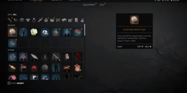 Таинственное яйцо в Tainted Grail: The Fall of Avalon - где найти и что с ним можно сделать