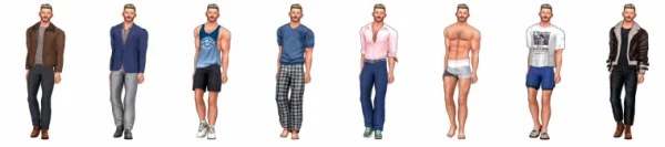 The Sims 4 "Сим - Детектив Адам"