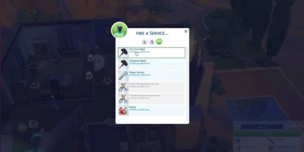 Как нанять домработницу в The Sims 4