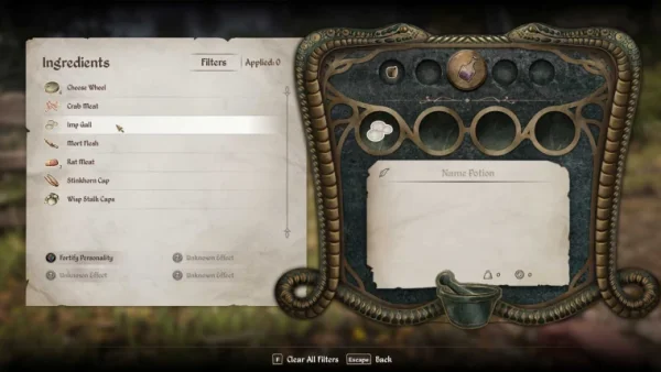 Искусство алхимии в Oblivion Remastered: полный разбор механики созданий ядов и зелий