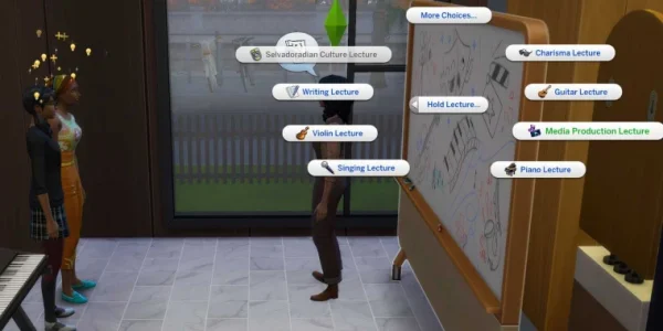 The Sims 4: Как провести или посетить лекцию