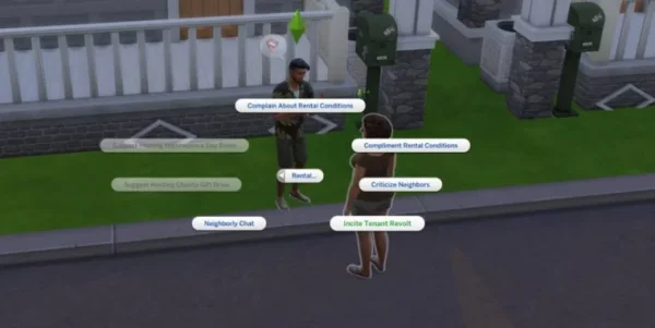 Как инициировать восстание арендаторов в The Sims 4