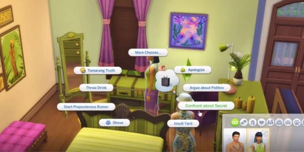 Как работает механика секретов в The Sims 4
