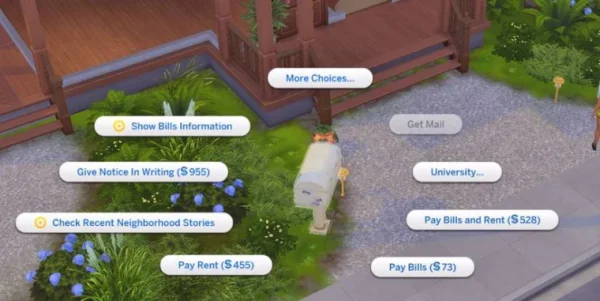 Как оплачивать аренду и получать выплаты в The Sims 4