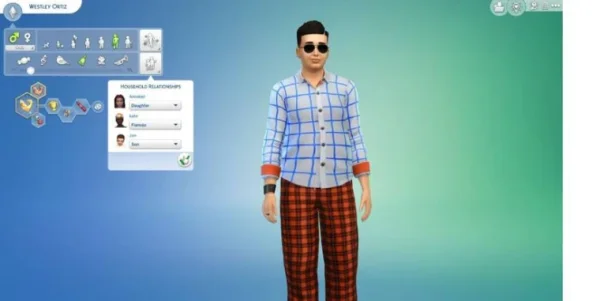 Как посмотреть семейное древо вашего сима в The Sims 4