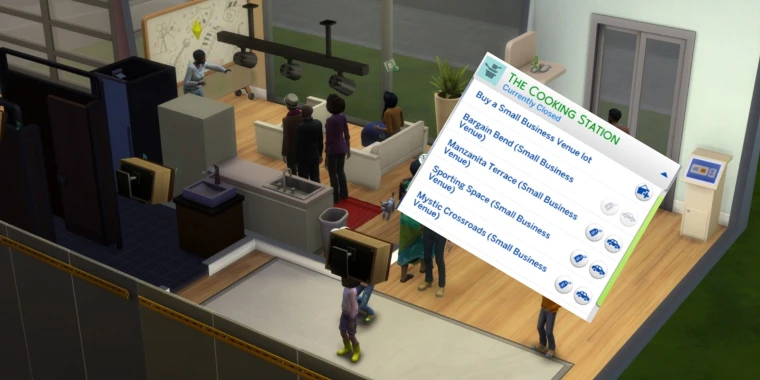 The Sims 4: Как расширить количество участков для ведения малого бизнеса