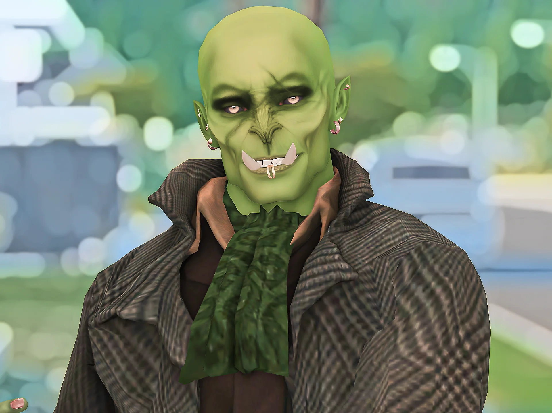The Sims 4 "Сим - Орк"