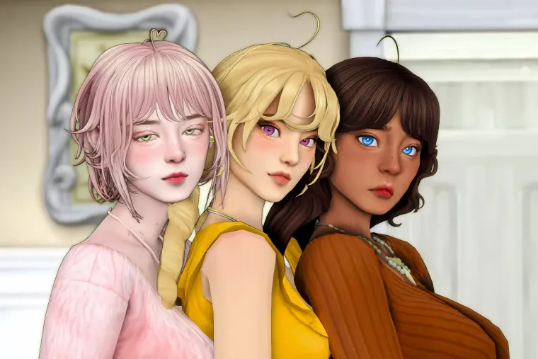 The Sims 4 "Симы - Три сестры "
