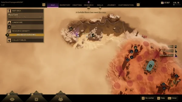 Как добыть алмазную пыль в Dune: Awakening