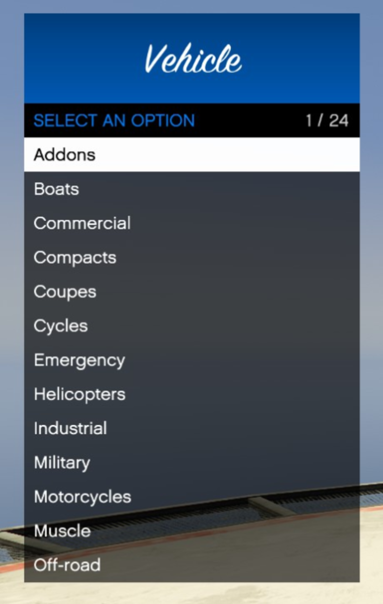 Grand Theft Auto 5 Enhanced "Чит-Мод - Native Mod Menu"