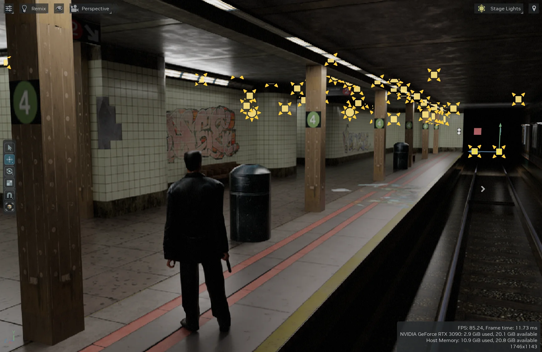 Max Payne "Мод на новое освещение и графику RTX Remix"