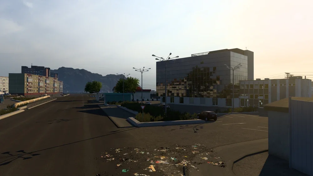 Euro Truck Simulator 2 "Карта - Вне сети Россия"