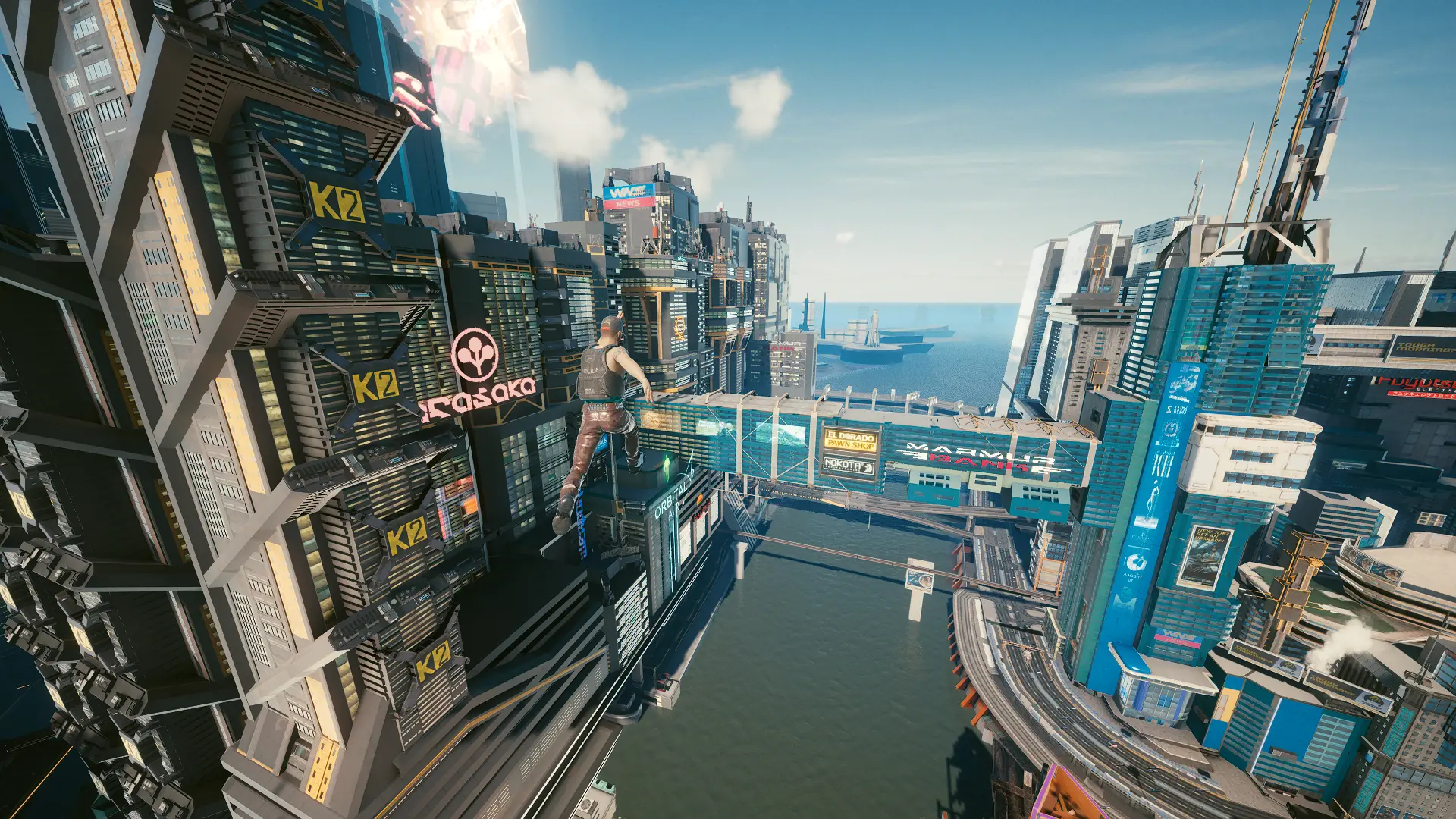Cyberpunk 2077 "Чит-Мод - Режим полёта и прохождения сквозь стены / FreeFly (Noclip)"