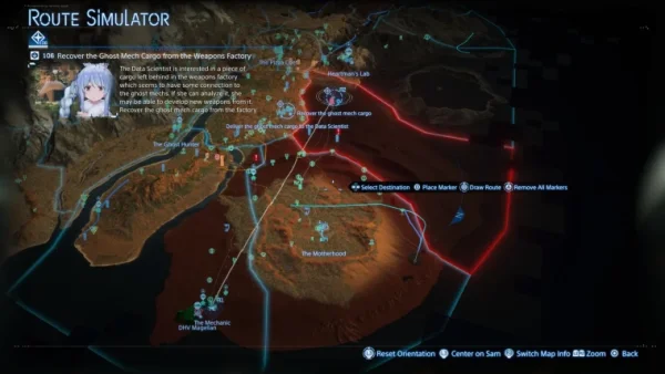 Прохождение дополнительного заказа 106 в Death Stranding 2 - Призрачный механизм