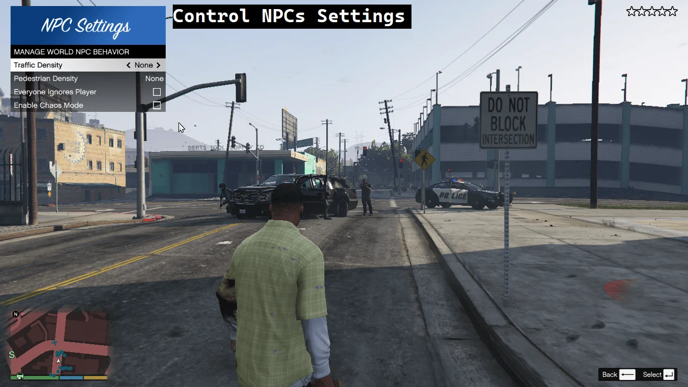 Grand Theft Auto 5 "Чит-Мод - SimpleMenu - Single Player Mod Menu / Редактор игрока, транспорта, мира"