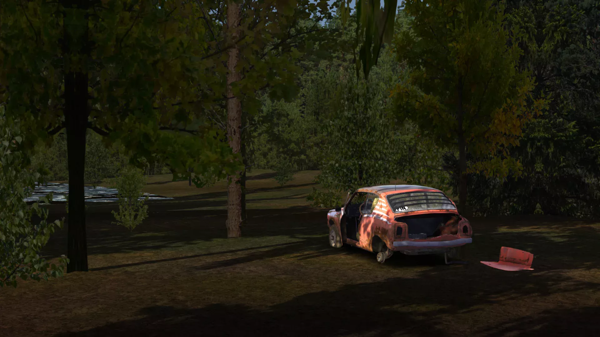 My Summer Car "Сохранение - Квест: заброшенная GT Satsuma в лесу"