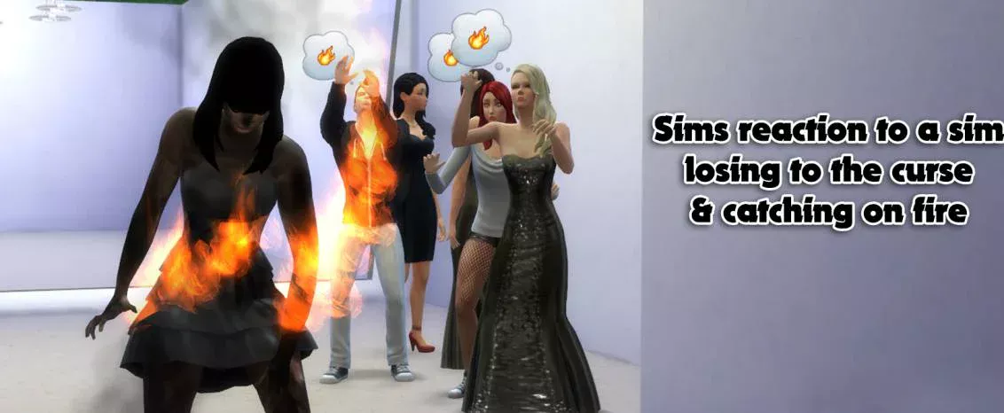 The Sims 4 Мод Проклятая картина / Painting