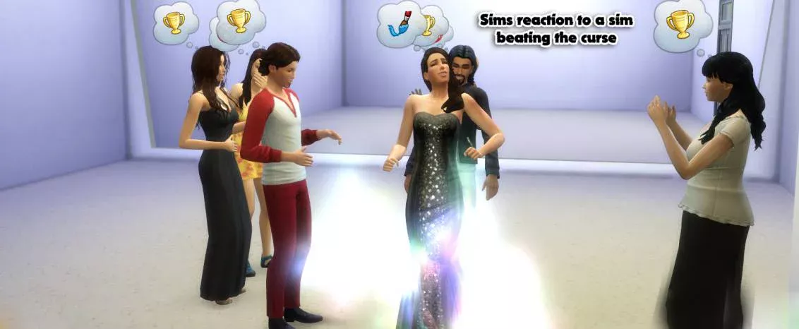 The Sims 4 Мод Проклятая картина / Painting