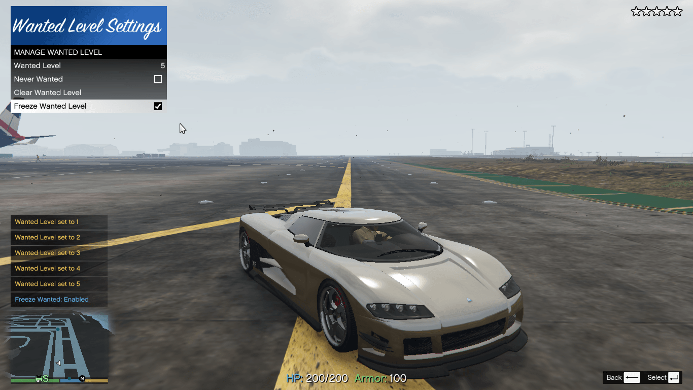 Grand Theft Auto 5 "Чит-Мод - SimpleMenu - Single Player Mod Menu / Редактор игрока, транспорта, мира"