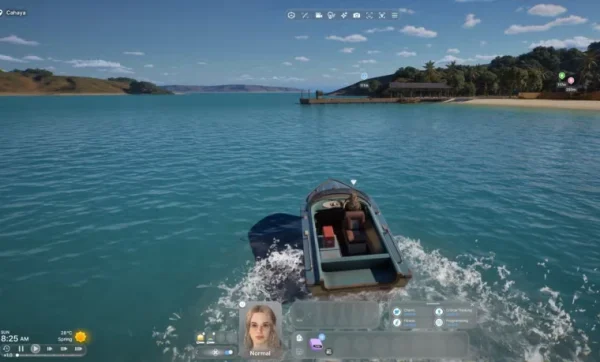 Лодки и водное такси в inZOI: Island Getaway