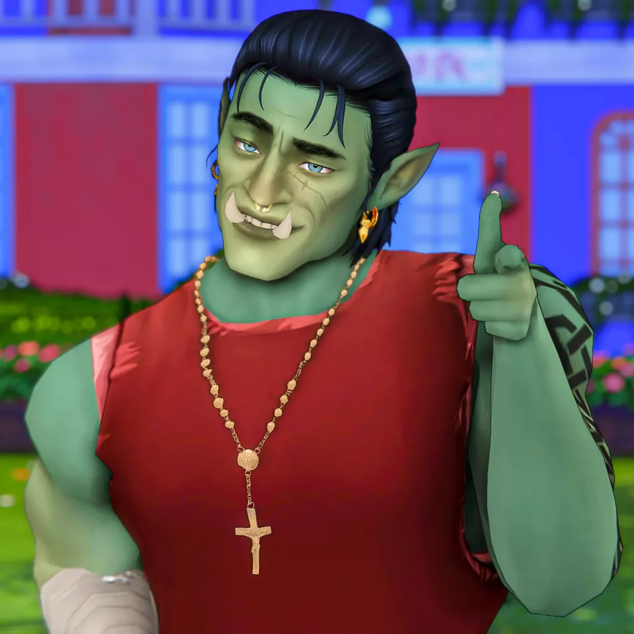 The Sims 4 "Сим - Урук"