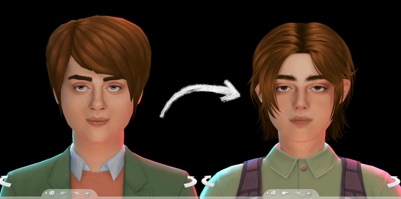 The Sims 4 "Симы - Мейковер коммуны Фри Спиритс"