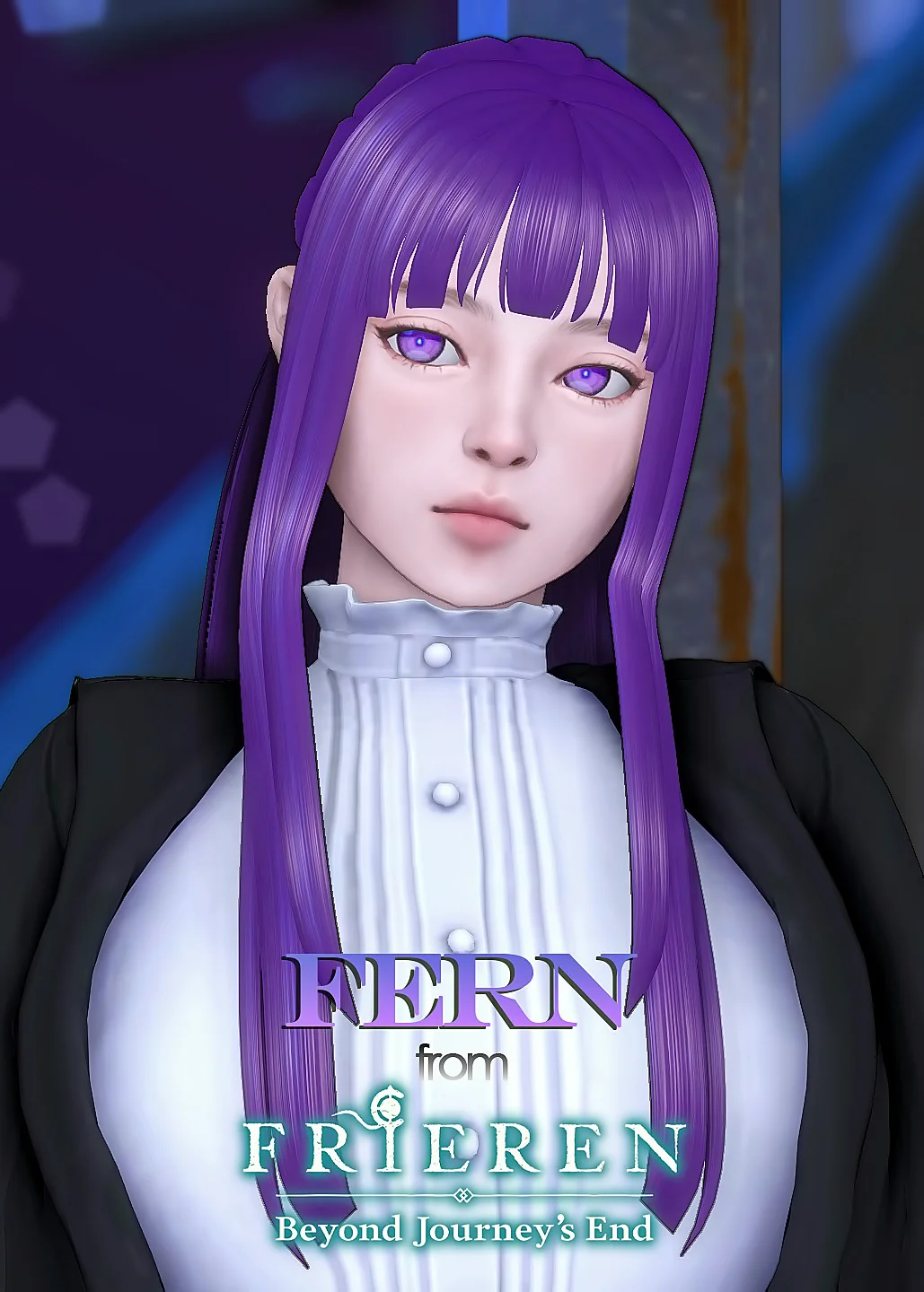 The Sims 4 "Сим - Ферн из Frieren: Beyond Journey's End"