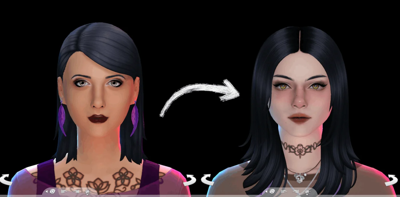 The Sims 4 "Симы - Мейковер коммуны Фри Спиритс"