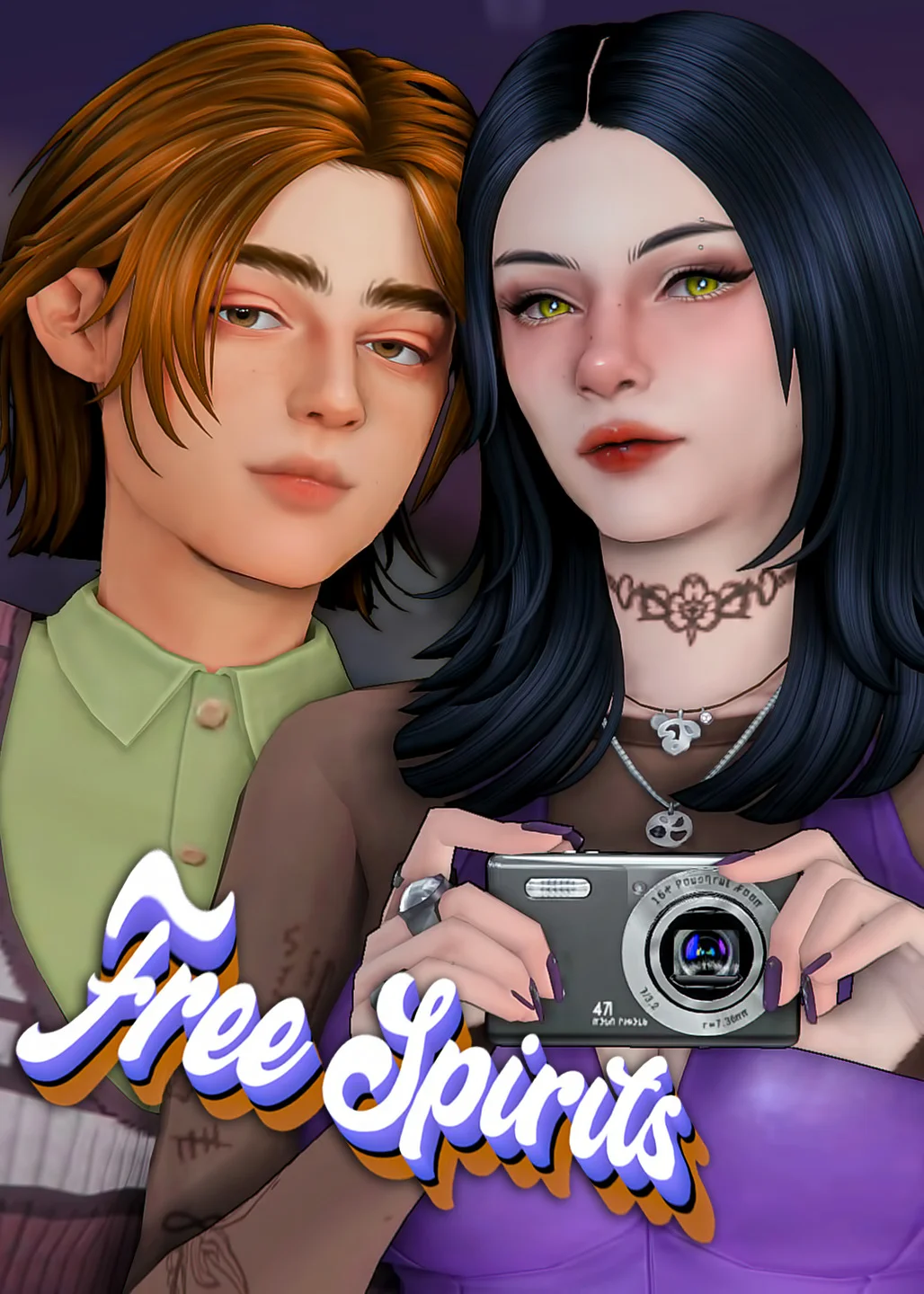 The Sims 4 "Симы - Мейковер коммуны Фри Спиритс"
