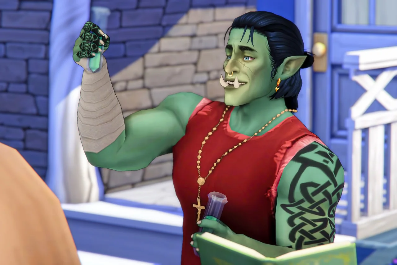 The Sims 4 "Сим - Урук"