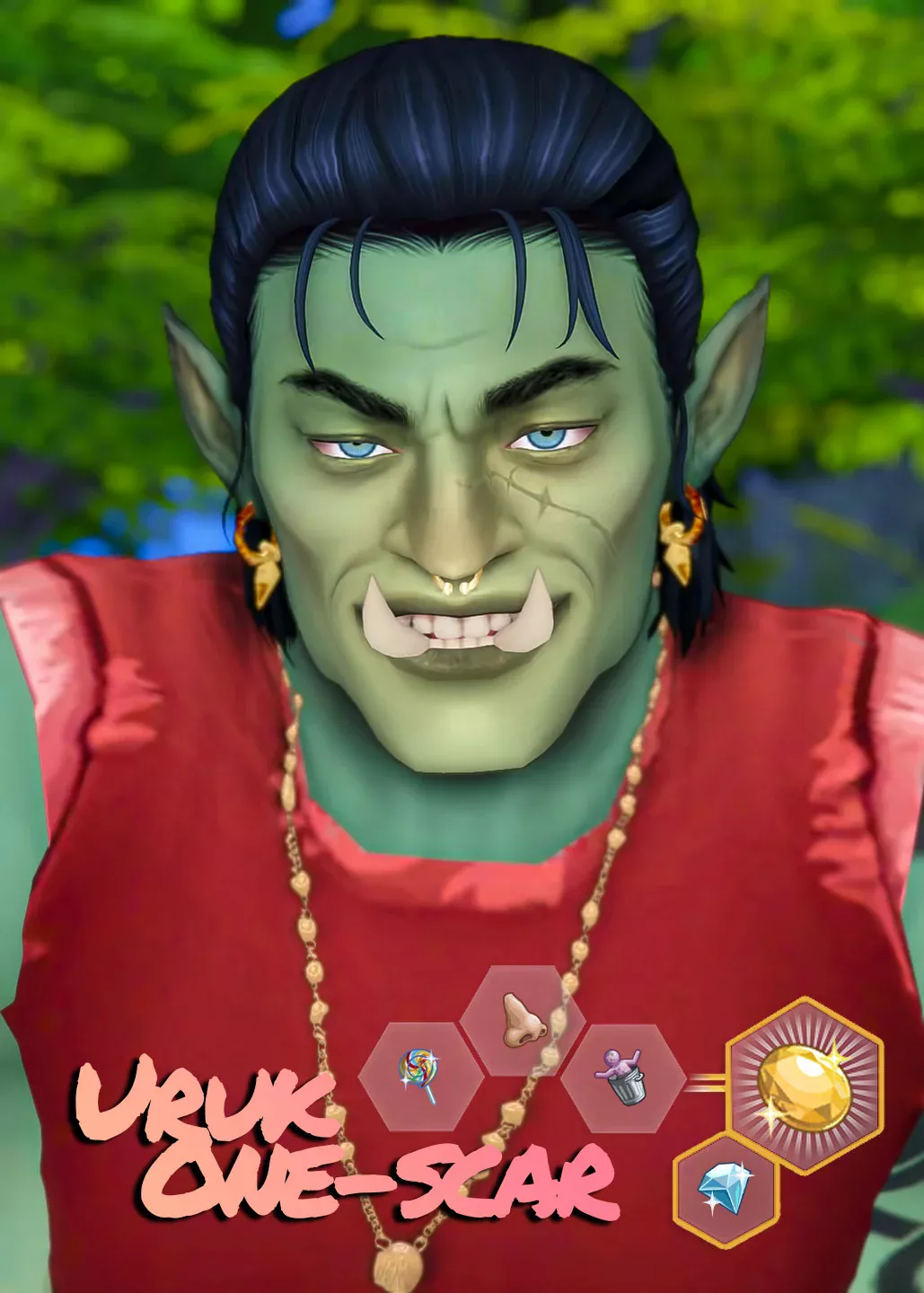 The Sims 4 "Сим - Урук"