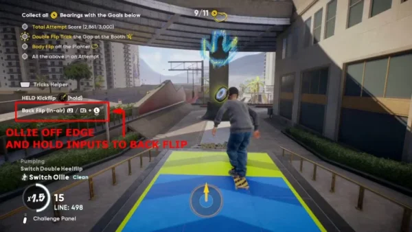 Испытание Flip Out в skate.: как выполнить все задачи