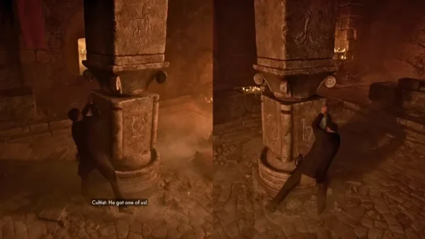 Финальное испытание Indiana Jones and the Great Circle: Орден гигантов - решение головоломки с Вратами Чудовища