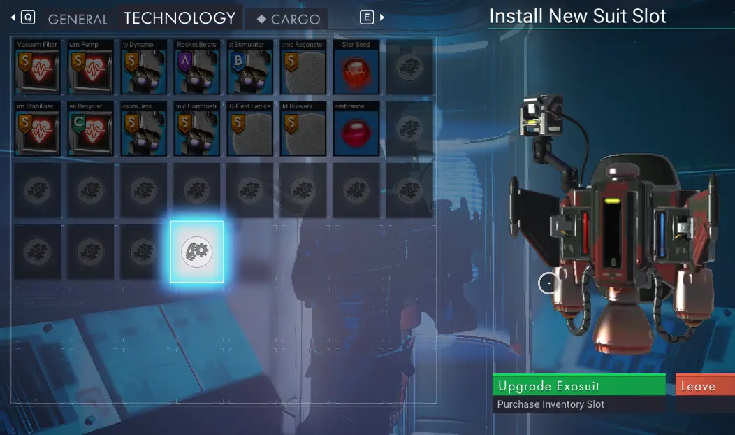 No Man's Sky "Чит-Мод - Увеличение слотов для улучшений" [6.06] {Reikokuu}