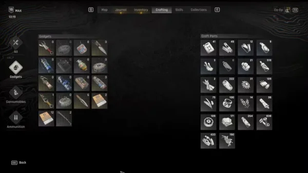 Все чертежи в Dying Light: The Beast - уникальное оружие, гаджеты, боеприпасы и модификации