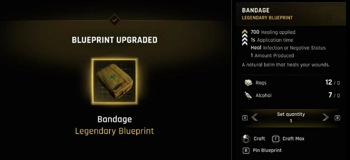 Dying Light: The Beast "Чит-Мод - Бесплатные чертежи и улучшения" [1.2.5] {Hunky}