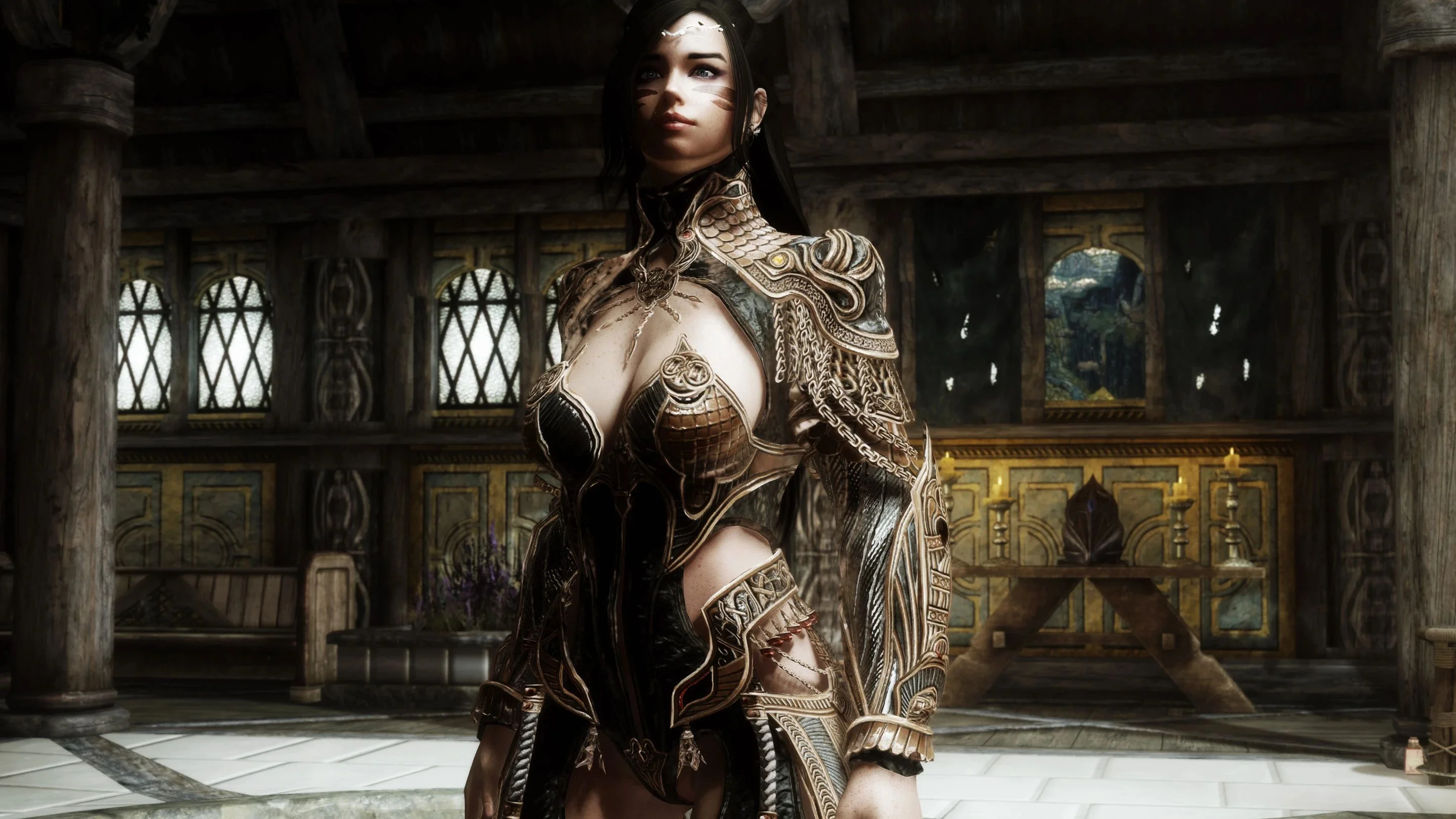 The Elder Scrolls 5: Skyrim "Прекрасная эльфийская броня"