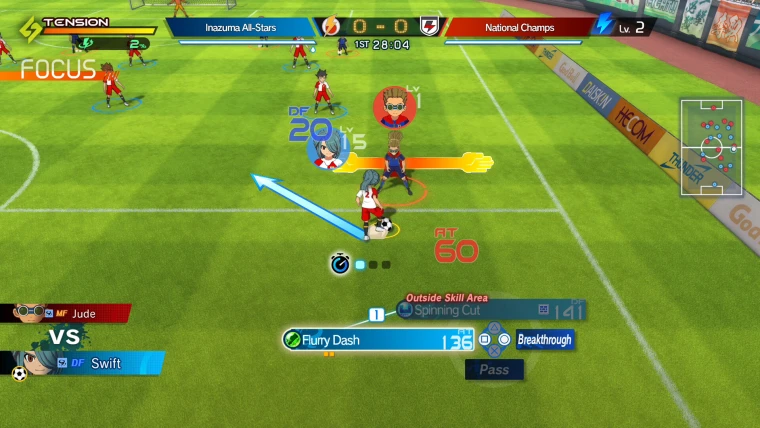 Inazuma Eleven: Victory Road "Таблица +31 для Cheat Engine от lilki: Редактор игрока, инвентаря и матчей"