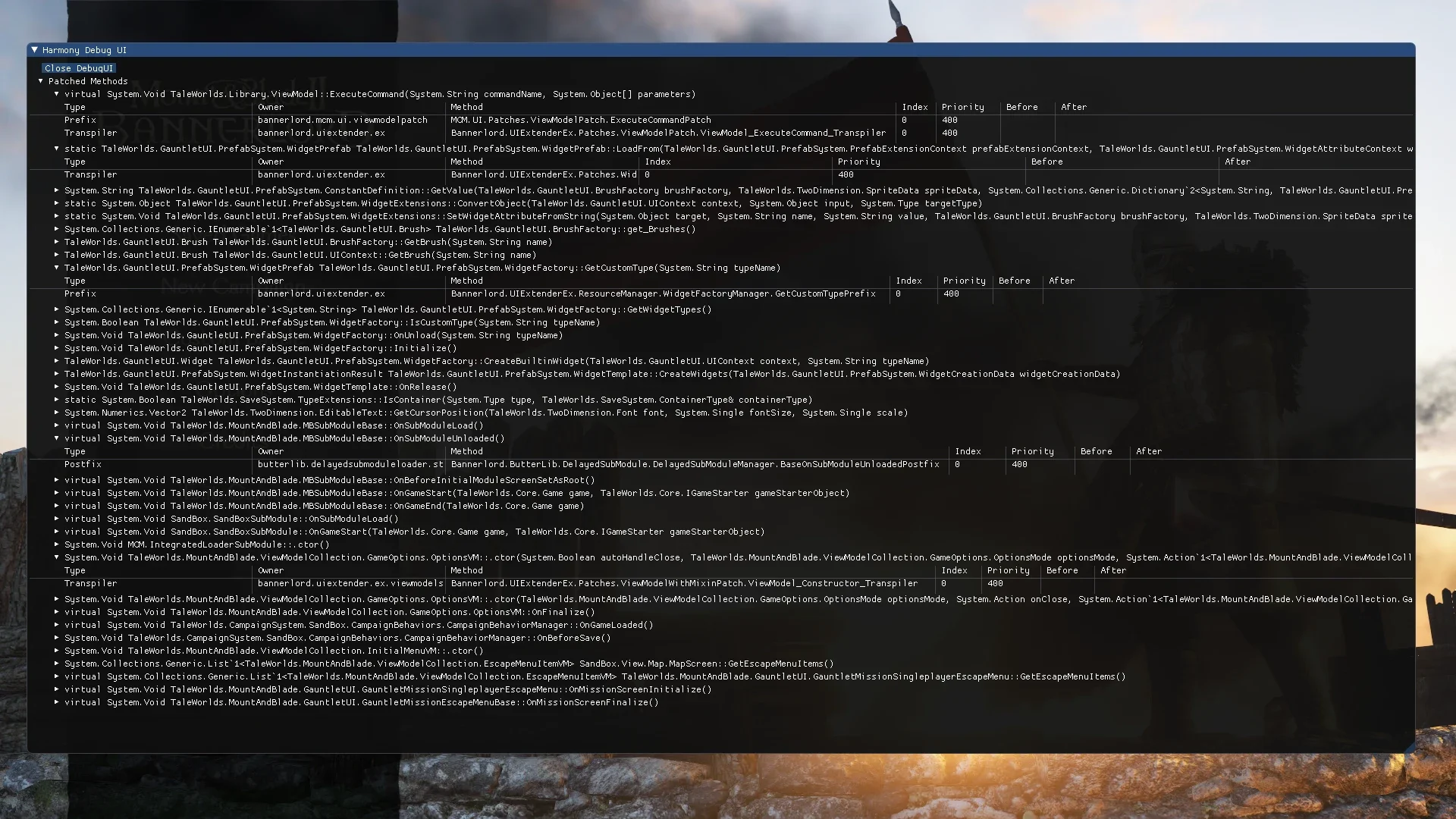 Mount & Blade 2: Bannerlord "Библиотека расширений - Harmony" [v2.4.2.225]