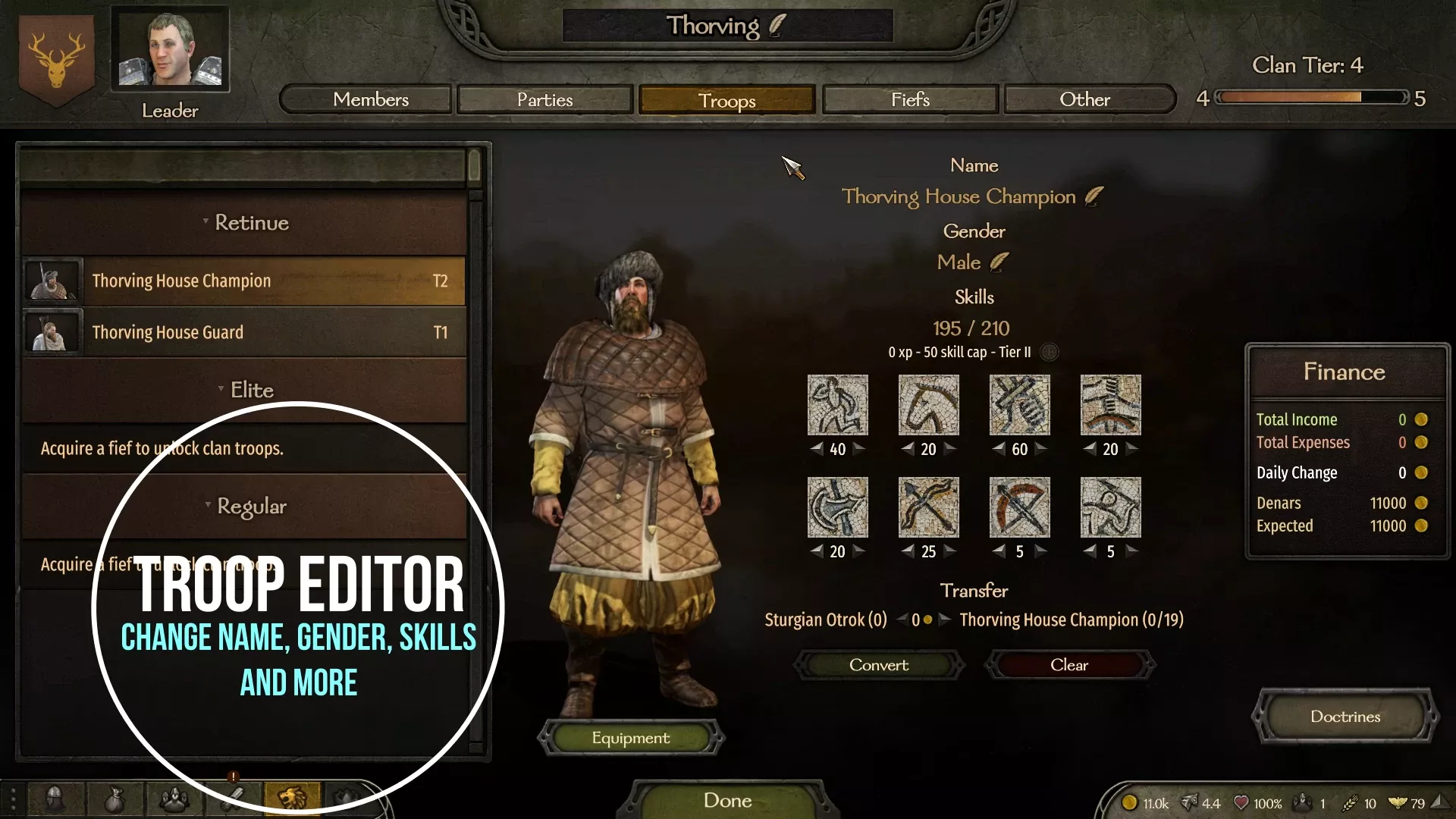 Mount & Blade 2: Bannerlord "Свиты - специальные войска кланов и королевств"