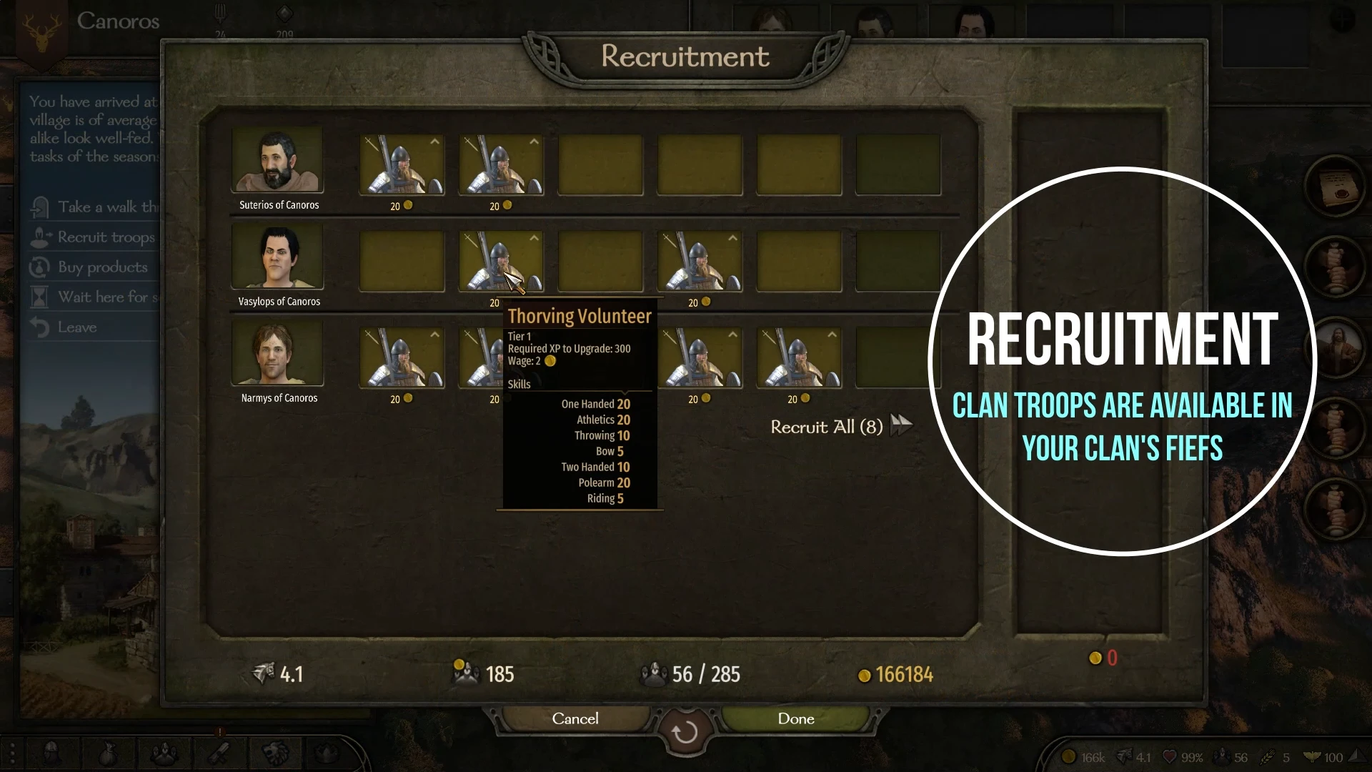 Mount & Blade 2: Bannerlord "Свиты - специальные войска кланов и королевств"