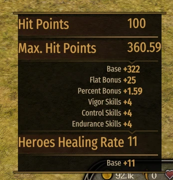 Mount & Blade 2: Bannerlord "Лучшее здоровье"