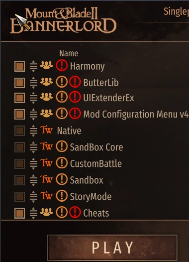 Mount & Blade 2: Bannerlord: "Чит-Мод"