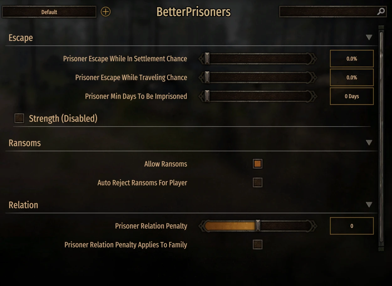 Mount & Blade 2: Bannerlord "Лучшие заключённые"